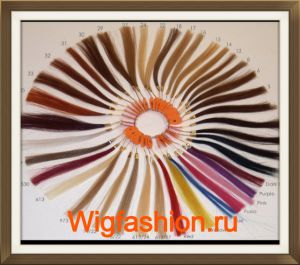 Палитра волос из канекалона 120 цветов ― Wigfashion